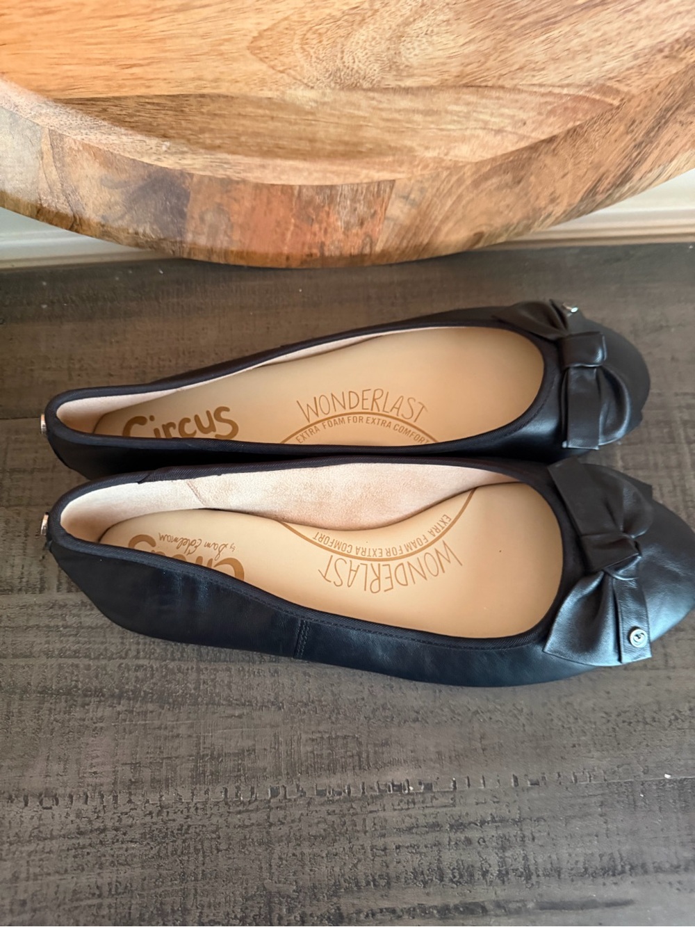 Circus by Sam Edelman “Connie” Woman’s size 10  Black Bow Flat Ballet NWOT - Picture 4 of 8